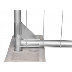 Bauzaun 15,5 kg Round Top - Rundrahmen Drahtstärke 3,2 x 3,2 mm