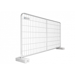 Bauzaun 15,5 kg Round Top - Rundrahmen Drahtstärke 3,2 x 3,2 mm