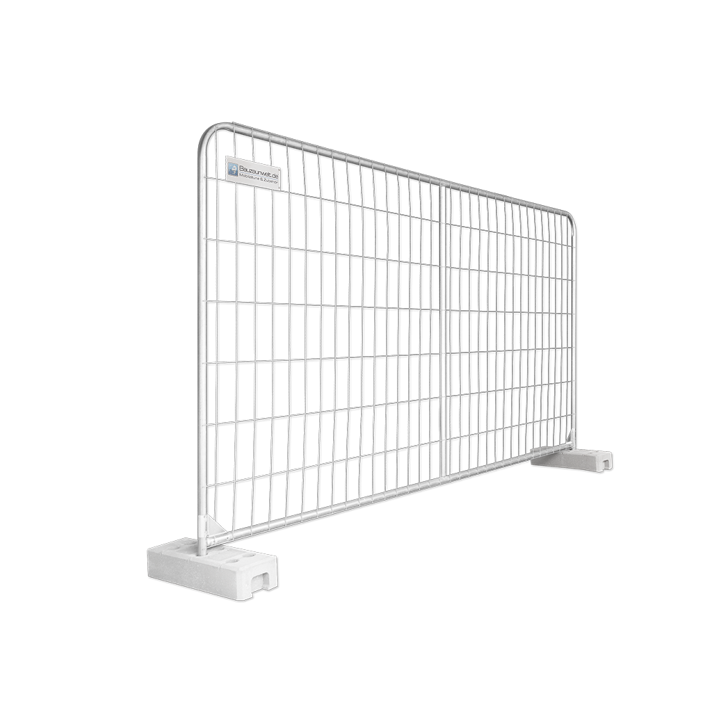 Bauzaun 15,5 kg Round Top - Rundrahmen Drahtstärke 3,2 x 3,2 mm