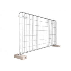 Bauzaun 15,5 kg Round Top - Rundrahmen Drahtstärke 3,2 x 3,2 mm