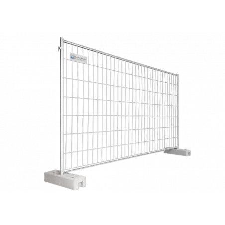 Bauzaun 20 kg Profi Exklusiv Rohr in Rohr - handgeschweißt - feuerverzinkt