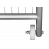 Cancello per recinzione da cantiere 1,25 x 2,00 m - per tutte le recinzioni mobili standard con un'altezza di 2 m