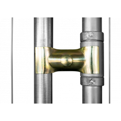 Cancello per recinzione da cantiere 1,25 x 2,00 m - per tutte le recinzioni mobili standard con un'altezza di 2 m