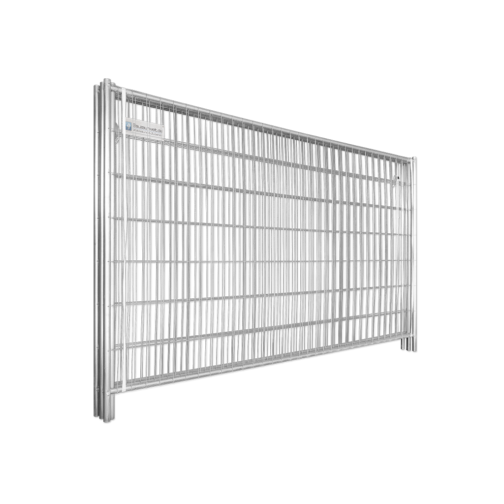 BAUZAUNWELT 14 kg EUTOP Exklusiv 5er Set - Betonfuß und Verbinder