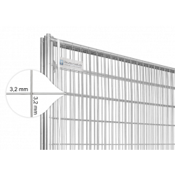 BAUZAUNWELT 14 kg EUTOP Exklusiv 5er Set - Betonfuß und Verbinder