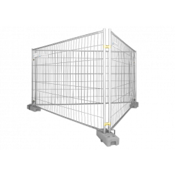 Zařízení proti zvednutí stavebního plotu - ochrana proti krádeži při šroubování