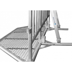 Hamburská mříž - Skládací policejní mříž - Žárově pozinkovaná