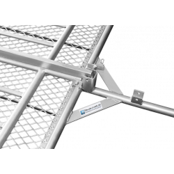 Hamburger Gitter - Polizeigitter klappbar - feuerverzinkt