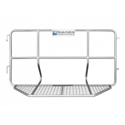 Barreras de Hamburgo - barreras policiales rígidas - galvanizadas por inmersión en caliente