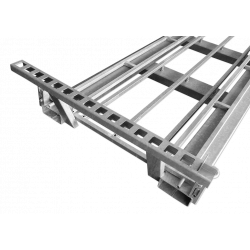 Twintraverse für Bauzäune und Fußplatten