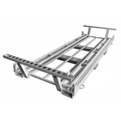 Twintraverse für Bauzäune und Fußplatten