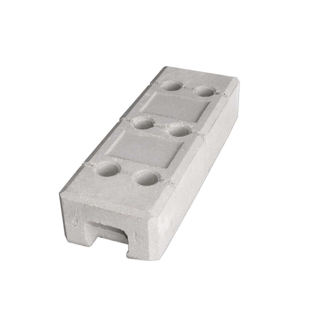 Base per recinzione in cemento 23 kg - versione leggera
