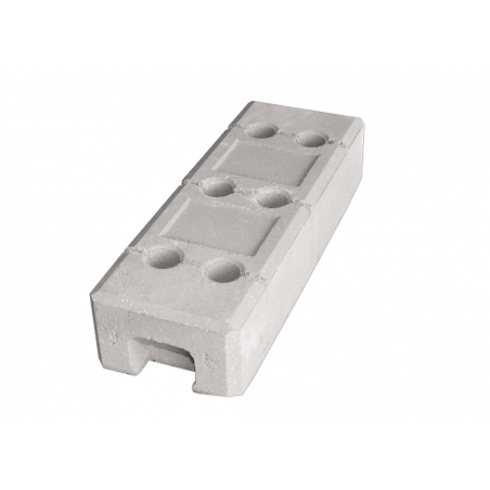 Base per recinzione in cemento 23 kg - versione leggera