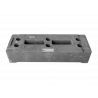 Base per recinzione da costruzione in PE 22 kg - prodotta in modo sostenibile con PE riciclato