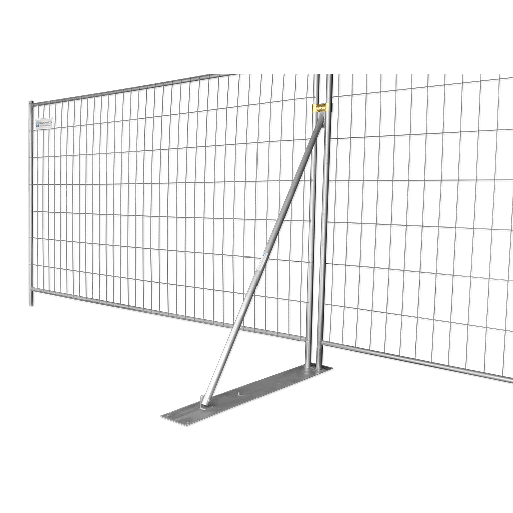 Puntal de soporte para cerca de construcción especial