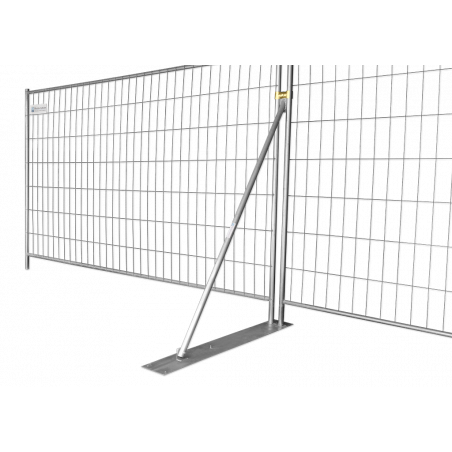 Construction fence support strut special