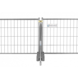 Puntal de soporte para valla de construcción de 1,2 m