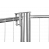 Giunto girevole standard per recinzioni da cantiere - per la creazione di cancelli per recinzioni da cantiere