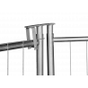 Giunto girevole standard per recinzioni da cantiere - per la creazione di cancelli per recinzioni da cantiere