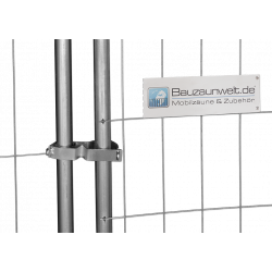 Verrou de clôture de chantier - pour cadenas - pour système de verrouillage de clôture