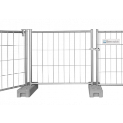 Bouwhekwerkslot - voor hangsloten - voor het vergrendelen van een hekwerksysteem