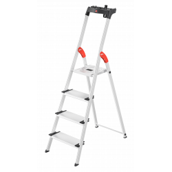 Hailo L80 ComfortLine Stehleiter 4 Stufen