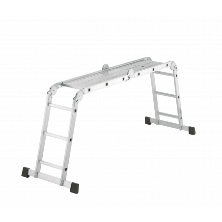Hailo ProfiStep® Gelenkleiter M60 mit Plattform 4x3 Sprossen