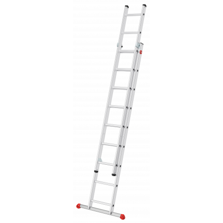 Hailo S80 ProfiStep® duo Schiebeleiter 2x9 Sprossen