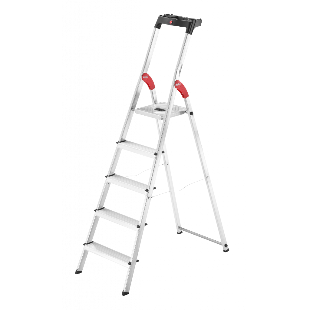 Hailo L60 Standardline Stehleiter 5 Stufen