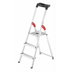 Hailo L60 Standardline Stehleiter 3 Stufen