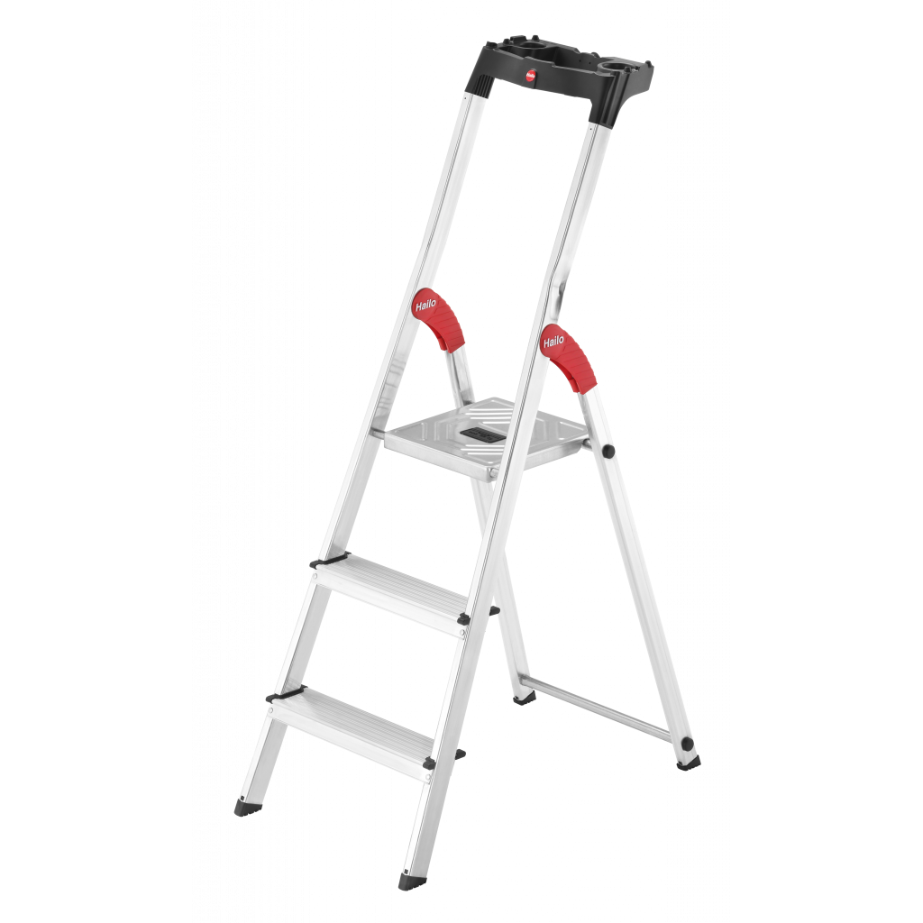 Hailo L60 Standardline Stehleiter 3 Stufen