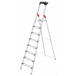 Hailo L80 ComfortLine Stehleiter 8 Stufen
