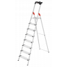 Hailo L80 ComfortLine Stehleiter 8 Stufen