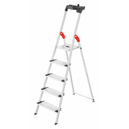 Hailo L80 ComfortLine Stehleiter 5 Stufen