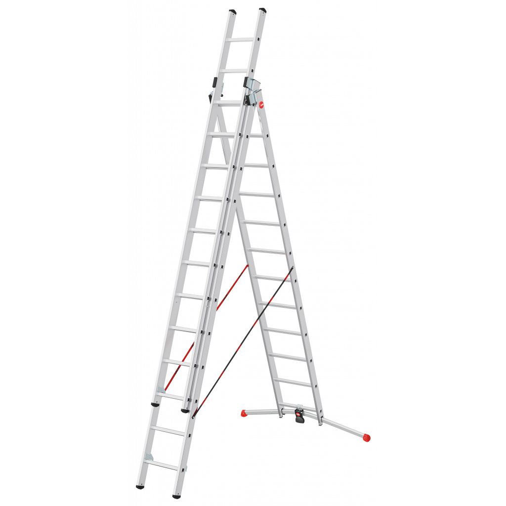 Hailo ProfiLOT Kombileiter 3x12 Sprossen