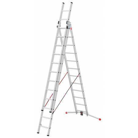 Hailo ProfiLOT Kombileiter 3x12 Sprossen