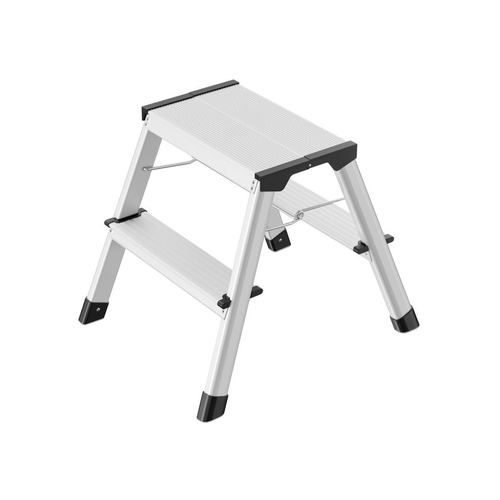 Hailo D60 StandardLine Klapptritt 2x2 Stufen