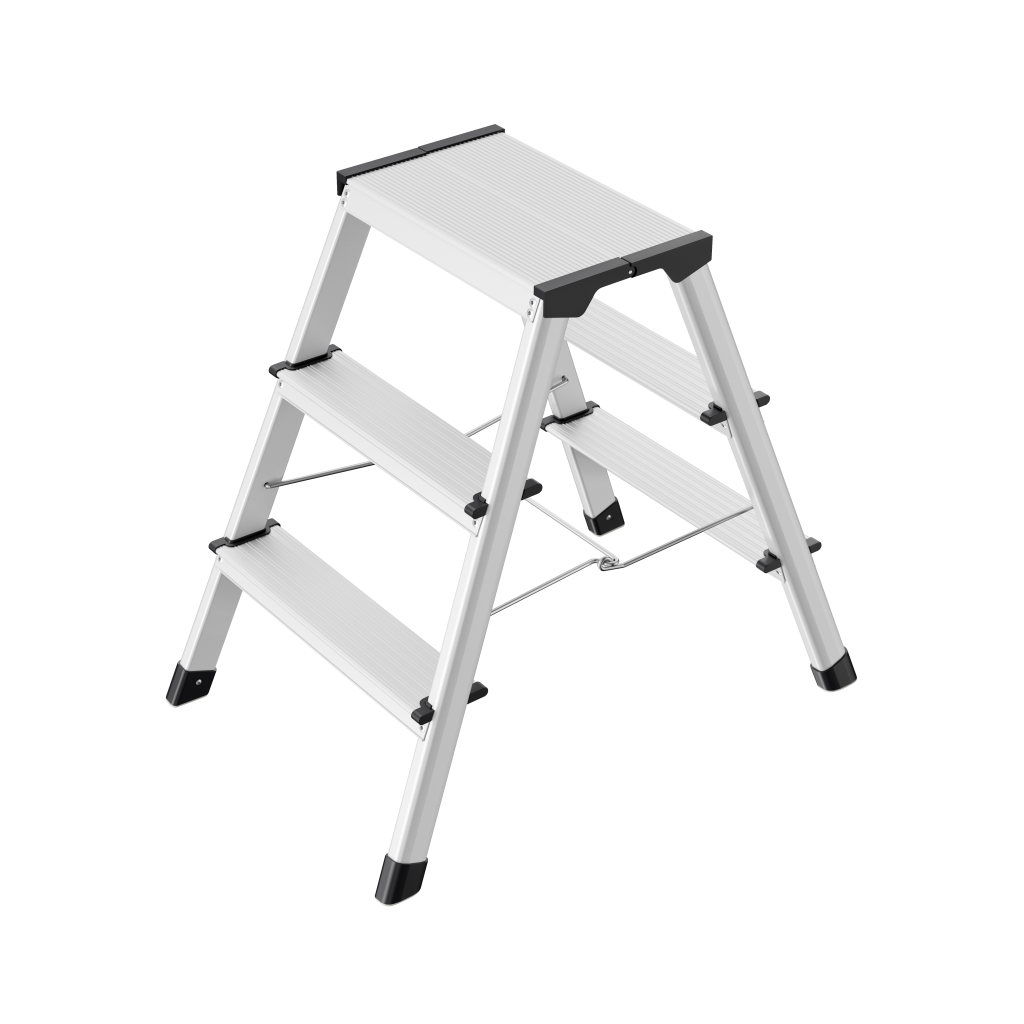 Hailo D60 StandardLine Klapptritt 2x3 Stufen