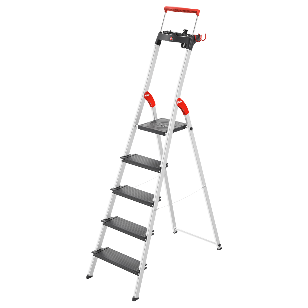 Hailo L100 TopLine Stehleiter 5 Stufen