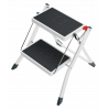 Hailo MK60 Mini Klapptritt weiß 2 Stufen
