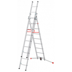 Hailo ProfiLOT Kombileiter 2x9 + 1x8 Sprossen