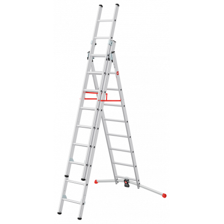 Hailo ProfiLOT Kombileiter 2x9 + 1x8 Sprossen