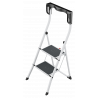 Hailo K75 ComfortLine ergonomische Stahl-Trittleiter 2 Stufen
