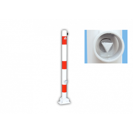 Bolardo plegable de 76 mm