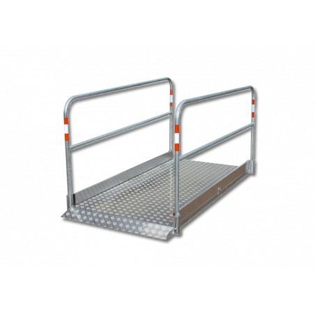 Grabenbrücke aus Aluminium