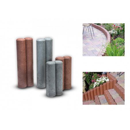 Palisaden mit Hohlkehle