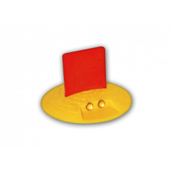 Bouton marqueur avec drapeau