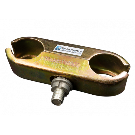 Bauzaun Sicherheitsschelle - zu verschrauben mit Spezialnuss