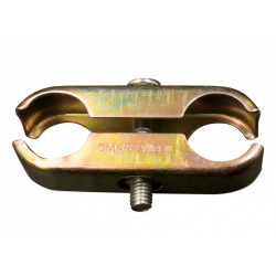 Bauzaun Sicherheitsschelle - zu verschrauben mit Spezialnuss