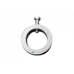 Valla de construcción - Anillo de riel para puerta batiente - para la creación de puertas de valla de construcción